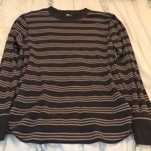 Striped long sleeve shirt